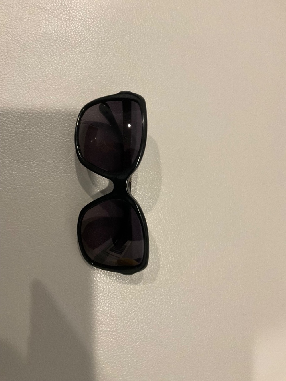 Authentic Chanel Black Rectangular CC Logo Sunglasses Made in Italy - Picture 6 of 6